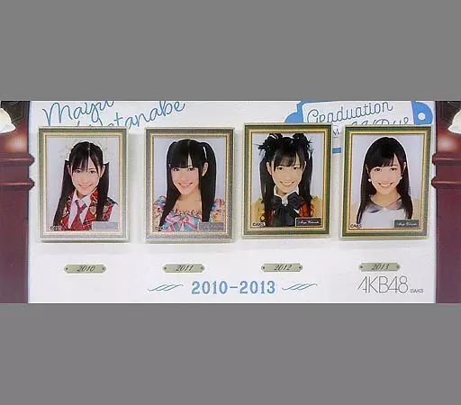 【中古】バッジ・ピンズ(女性) 渡辺麻友(AKB48) アクリル劇場壁写バッジA(2010-2013) 「渡辺麻友 卒業コンサート～みんなの夢が叶いますように～」