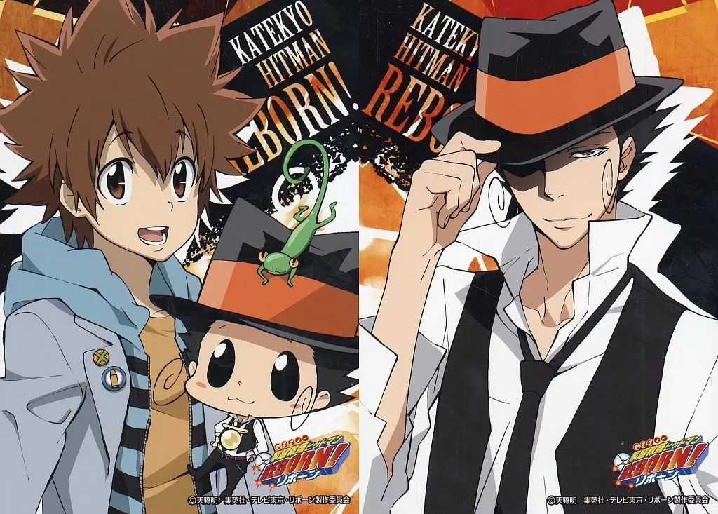 【中古】キャラカード 沢田綱吉＆リボーン 生ブロマイド(2枚組) 「家庭教師ヒットマンREBORN!」 ジャンプフェスタ2014グッズ 11,480円