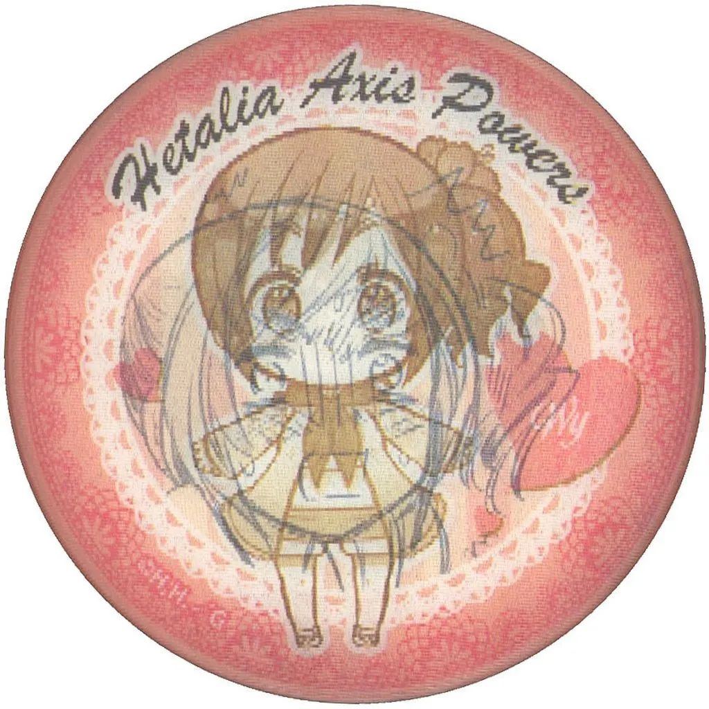 【中古】バッジ・ピンズ ワイ 「ヘタリア Axis Powers トレーディングチェンジング缶バッジ 女の子だらけだよっ!」 アニメガ限定
