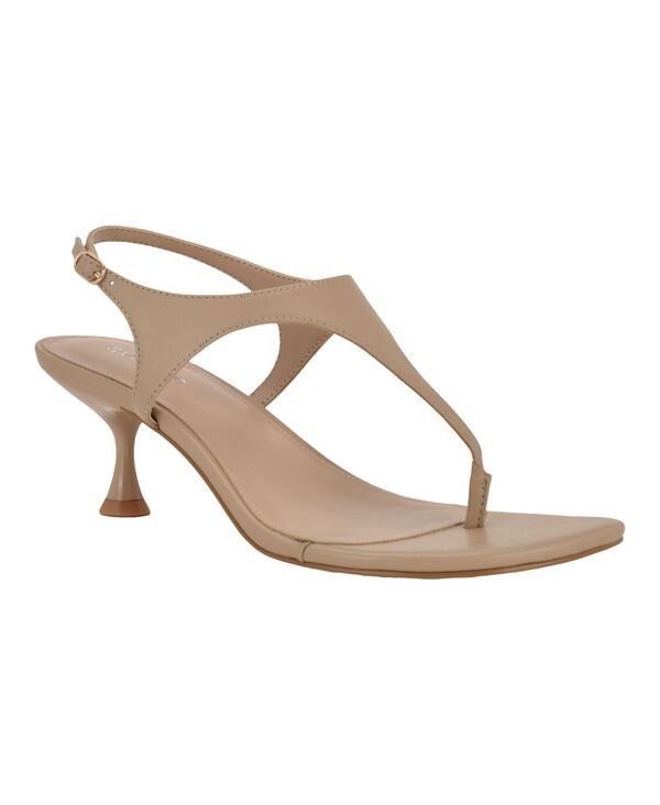カルバンクライン レディース シューズ サンダル Calvin Klein Womens Portia Thong Dressandals Light Natural