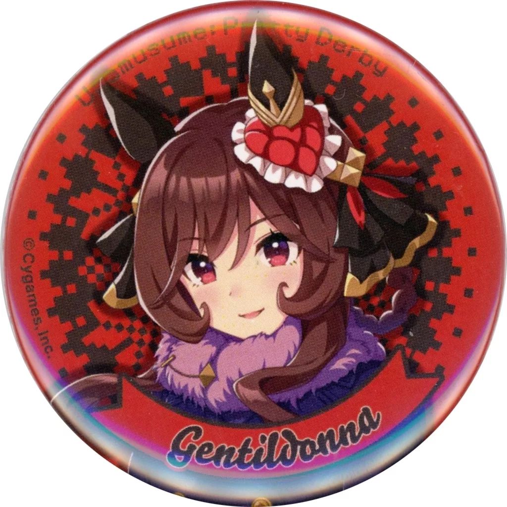 中古】バッジ・ピンズ ジェンティルドンナ 「ウマ娘 プリティー