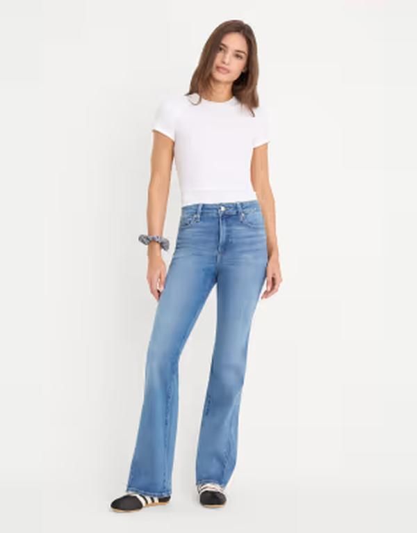 グッドアメリカン レディース ボトムス デニムパンツ ブーツカット ハイウエスト ブーツ ジーンズ Good American softechigh waist bootcut jeans in mi