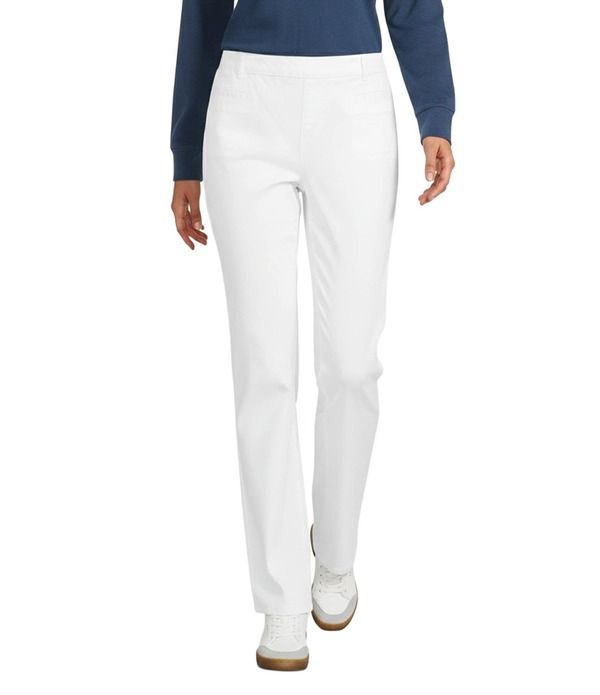 ウエストバウンド レディース ボトムス カジュアルパンツ ストレート プチ Westbound Petite Size High Rise Patch Pocket Straight Leg Pull