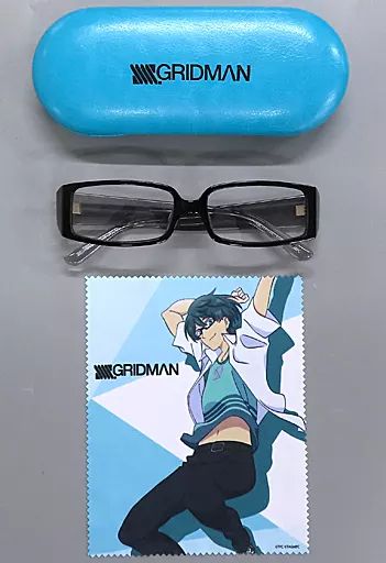 【中古】アクセサリー(非金属) [レンズ度無し] 内海将モデル コラボレーション眼鏡 「SSSS.GRIDMAN×執事眼鏡eyemirror」