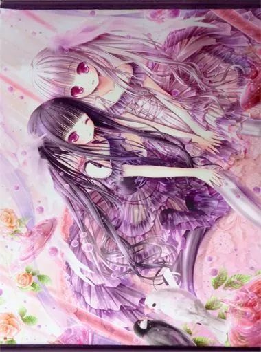 【中古】タペストリー PADDA ORYZIVORA Pink(てぃんくる) B0タペストリー 「神絵祭-彩-」