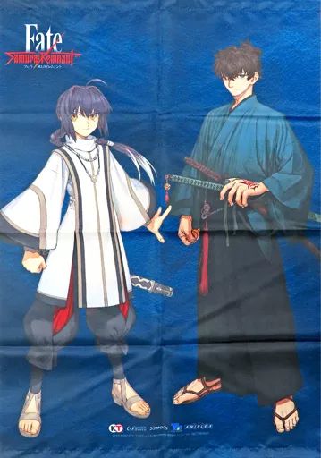 【中古】タペストリー 宮本伊織＆セイバー B2タペストリー 「PS5/PS4/Switchソフト Fate/Samurai Remnant」 とらのあな購入特典