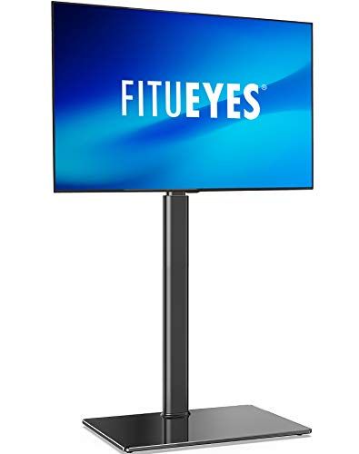 FITUEYES テレビスタンド 32?60インチ対応 壁寄せテレビスタンド 高さ調節可能 ラック回転可能 ブラックry 4310712f