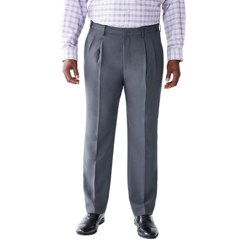 キングサイズ レディース ボトムス カジュアルパンツ トール KingSize Mens Big Tall Easy Movement PleatFront Expandable Dress Pant
