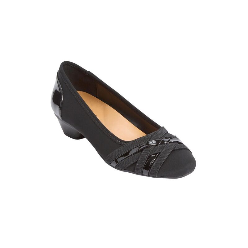 コンフォートビュー レディース シューズ パンプス Comfortviewomens The Quinlan Slip On Pump Black ブラック