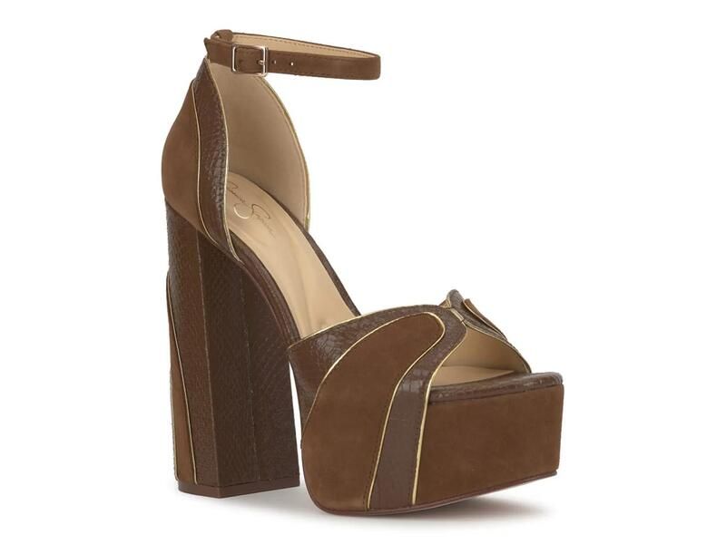 ジェシカシンプソン レディース シューズ サンダル プラットフォーム Jessica SimpsonAvele Platform Sandal Hickory Brown ブラウン