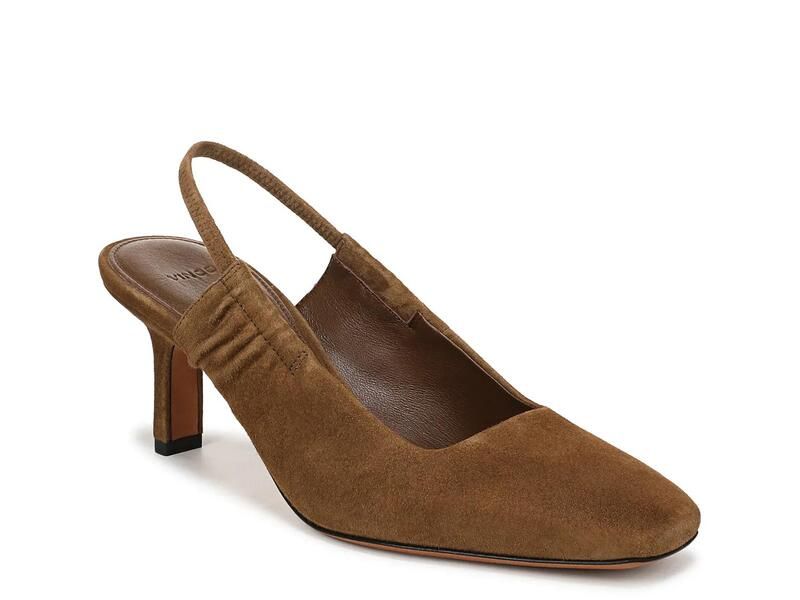 ヴィンス レディース シューズ パンプス VinceVenice Pump Elmwood Brown Suede ブラウン