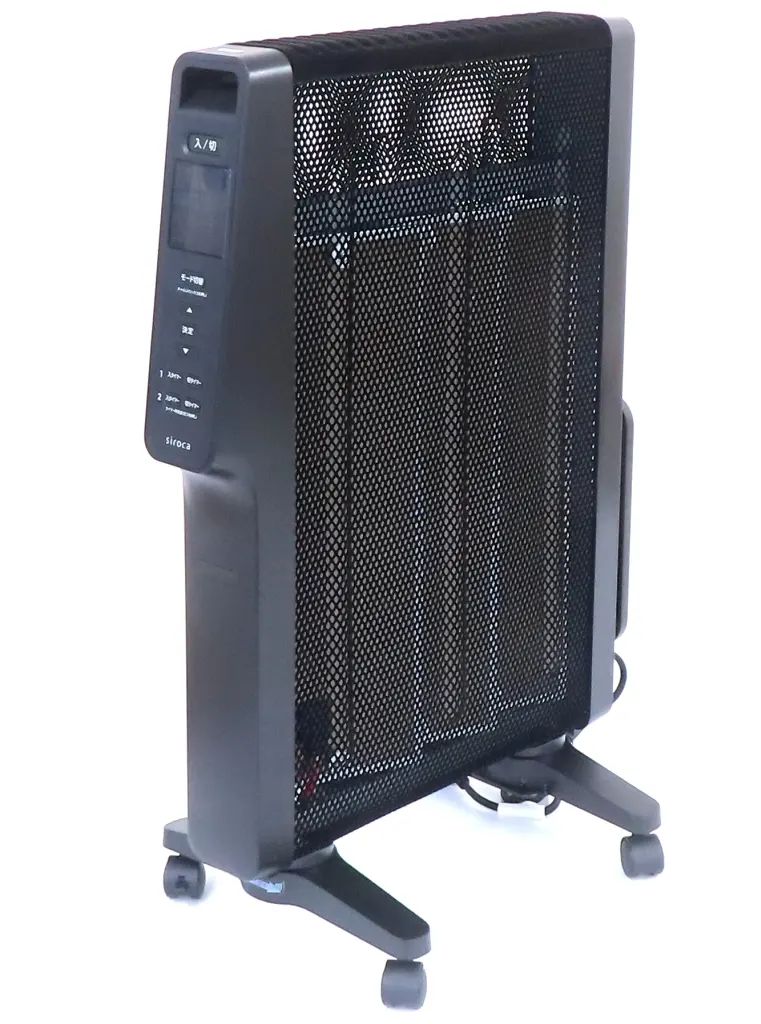 【中古】空調家電 シロカ 遠赤軽量ヒーター かるポカ タオル/シューズハンガー付き (ブラック) [SN-M371K]