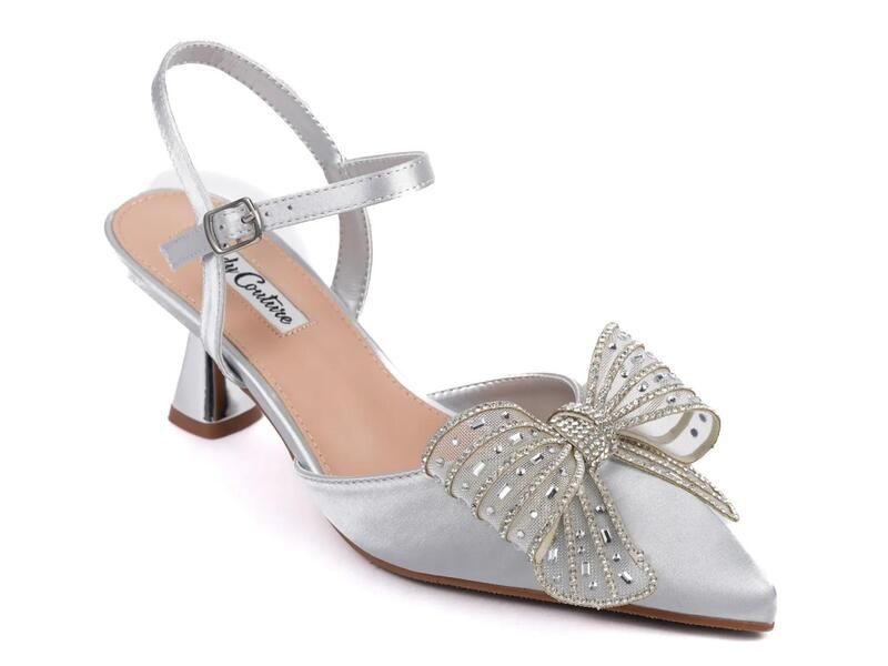レディクチュール レディース シューズ パンプス Lady CoutureLeslie Pump Silver Metallic シルバー