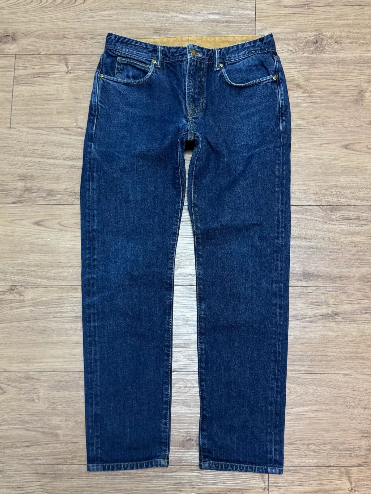 (32)BASTONG 701 デニムパンツ Indigo