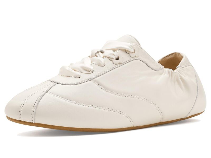 バッジェリーミシュカ レディース シューズ スニーカー Badgley Mischka Wilmott White Leather ホワイト