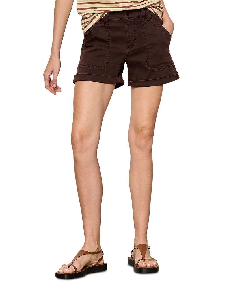 サンクチュアリー レディース ボトムス ハーフパンツ・ショーツ ショートパンツ Sanctuary Wander On High Rise Jean Shorts in Buro Rich Soil