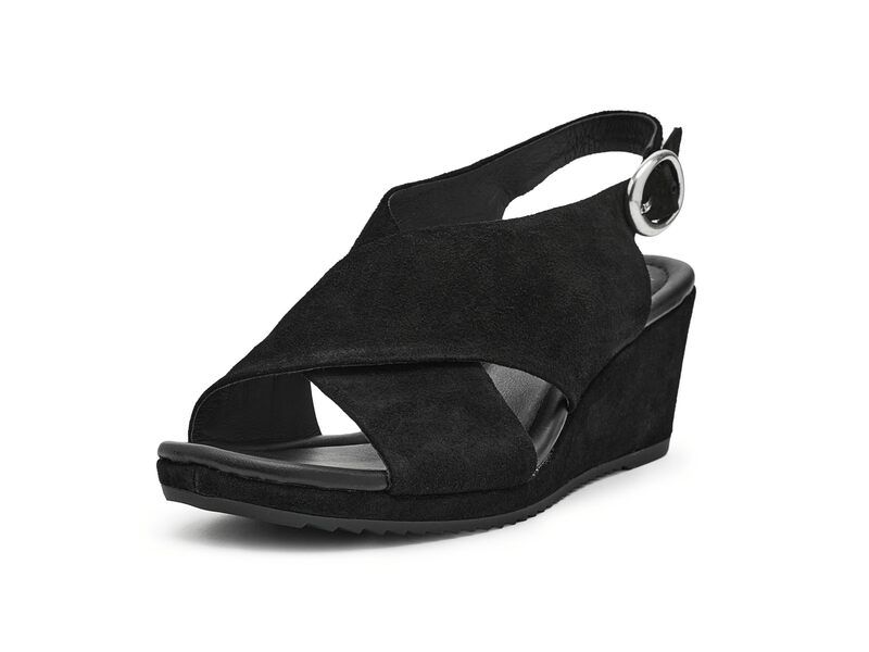 ソフト レディース シューズ ヒール Sofft Isabeth Black Suede ブラック
