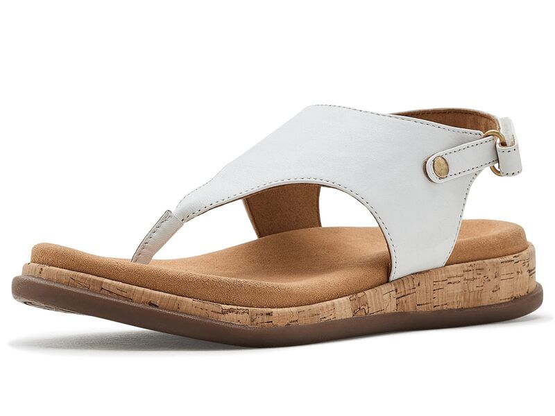 トロッターズ レディース シューズ ヒール サンダル Trotters Garret Sandals White ホワイト