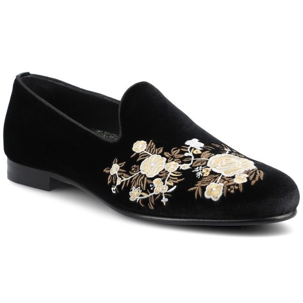 タフト メンズ シューズ サンダル TAFThestate Slipper Black Velvet ブラック