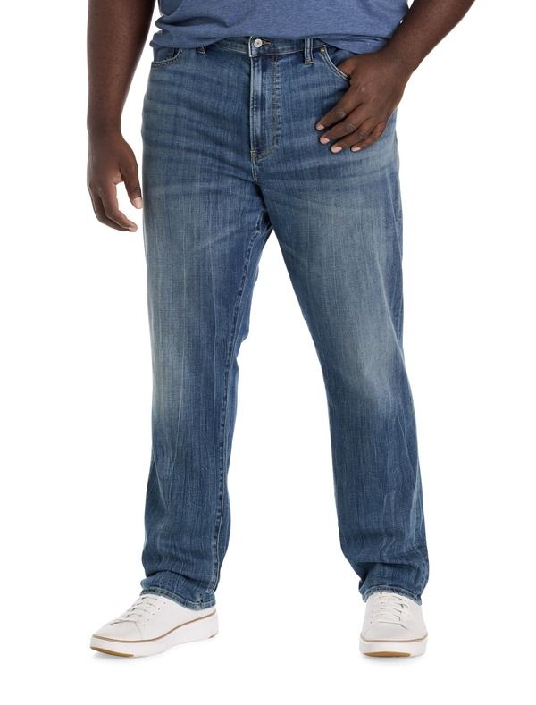 ラッキーブランド メンズ ボトムス デニムパンツ トール ジーンズ Lucky Brand Big Tall Athletic Tape redFit Jeans Travis