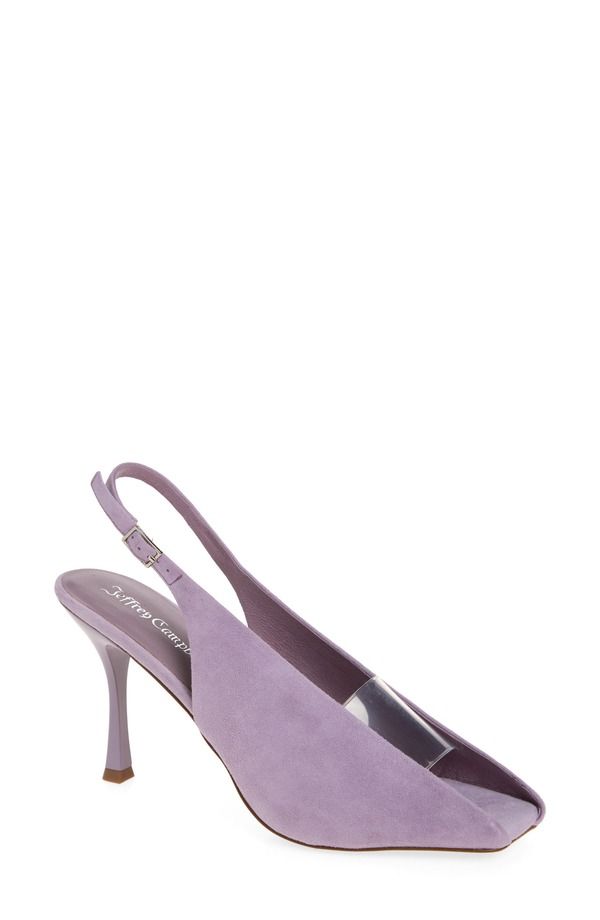 ジェフリー キャンベル レディース シューズ ヒール Jeffrey Campbell Patrizia Slingback Pump Lilac Suede ライラック