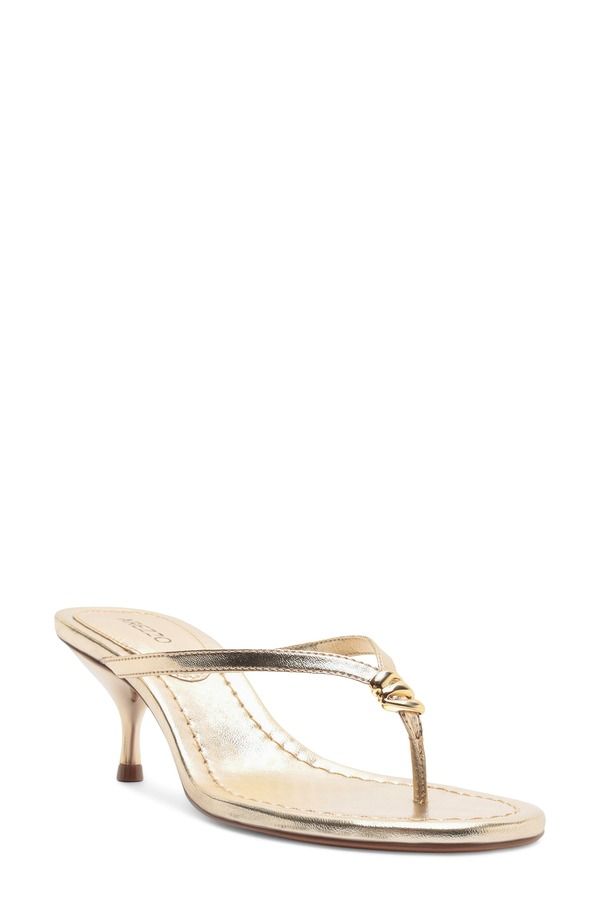 アレッツォ レディース シューズ ヒール サンダル Arezzo Lia Sandal Platino