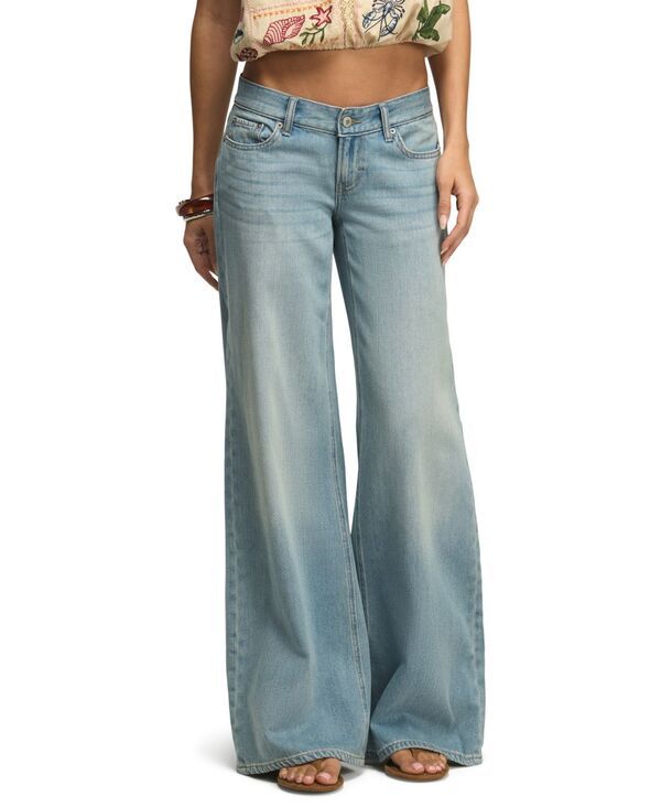 ラッキーブランド レディース ボトムス デニムパンツ ローライズ ジーンズ Lucky Brand Womens Liquid Luxe LowRise Ultra WideLeg Jeans Fas