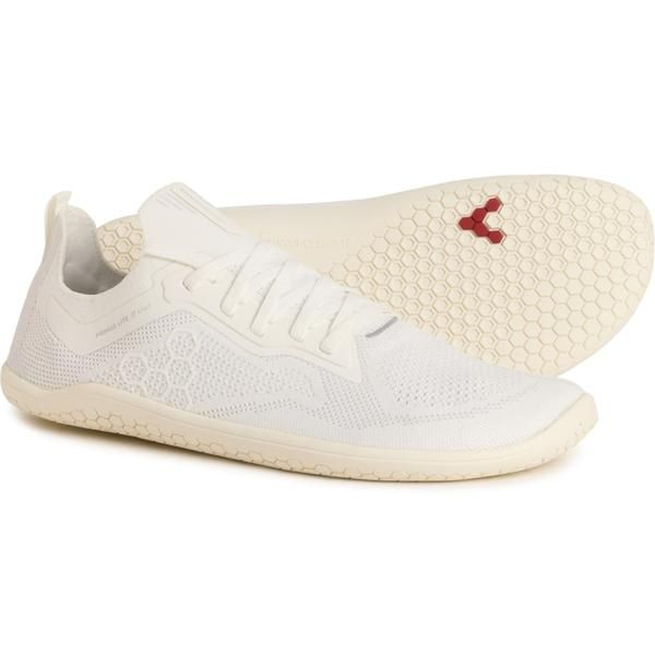 ヴィヴォ ベアフット レディース シューズ スニーカー ニット VivoBarefoot Primus Lite Knit Sneakers For Women Bright White ホワイト
