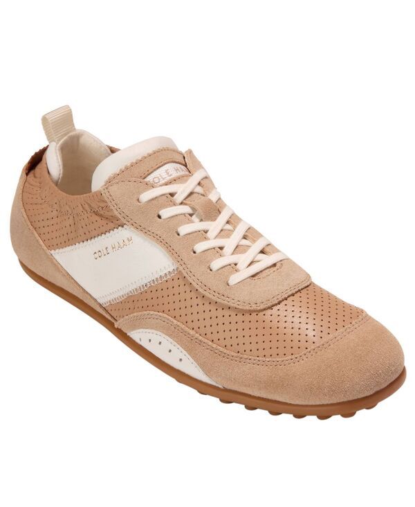 コールハーン レディース シューズ スニーカー レース Cole Haan Womens GrandPr Travina LaceUp Sneakers Tuscan SandIvoryBiscuit
