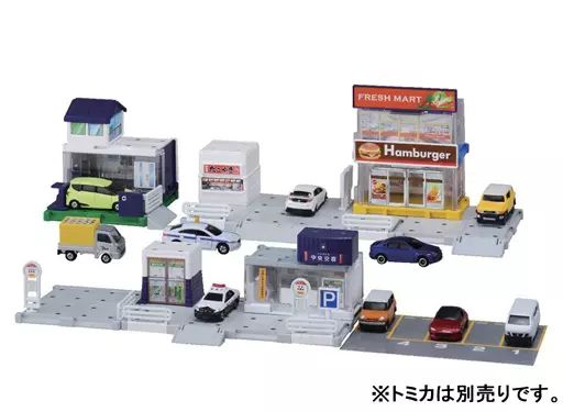 【中古】おもちゃ トミカタウン ビルドシティ 街をつくろう! ベーシックセット