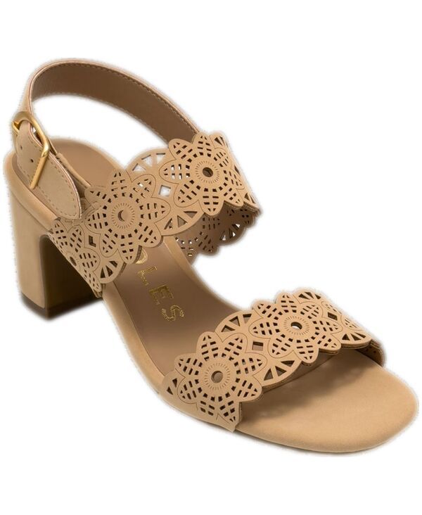 エアロソールズ レディース シューズ サンダル ヒール Aerosoles Womens Glen Open Toe Heeled Sandals Beige Bisque ベージュ