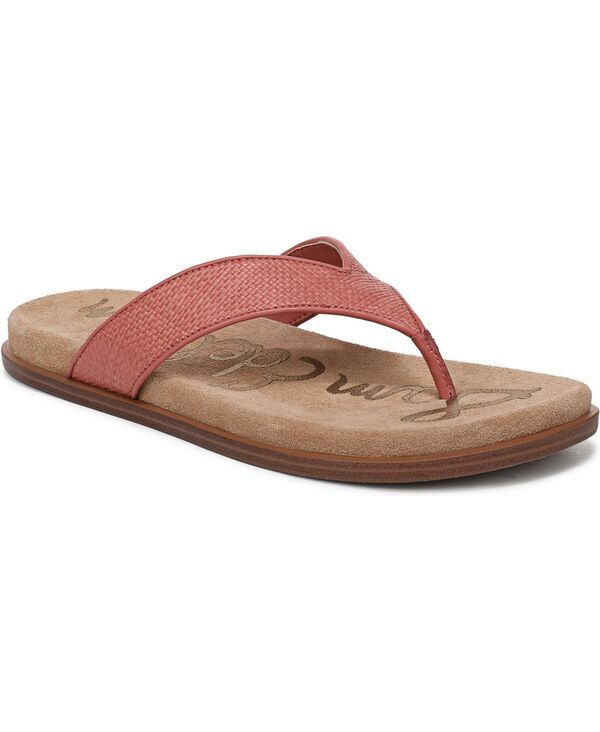 サムエデルマン レディース シューズ サンダル Sam Edelman Womens Lila Flip Flop Thong Sandals Indie Pink Faux Raffia ピンク