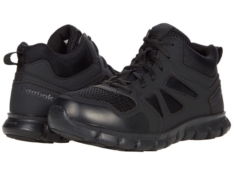 リーボック レディース シューズ スニーカー Reebok Work Sublite Cushion Tactical Mid EH Softoe Black ブラック