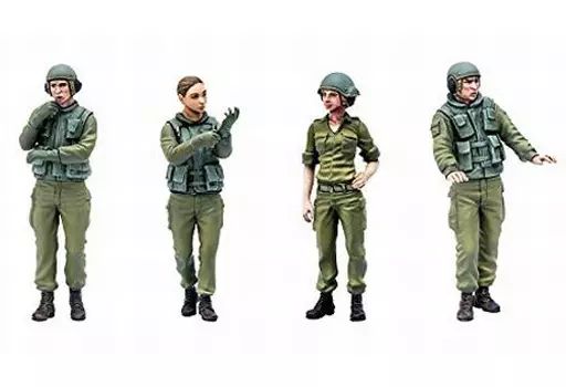 [중고] 프라모델 1/35 플라맥스 35-02 이스라엘 디펜스 포스 탱크 크루 세트 1 [010501]