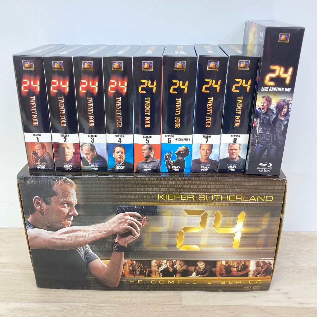 美品 DVD 24 TWENTY FOUR THE COMPLETE SERIES コンプリート ボックス[OR02760]