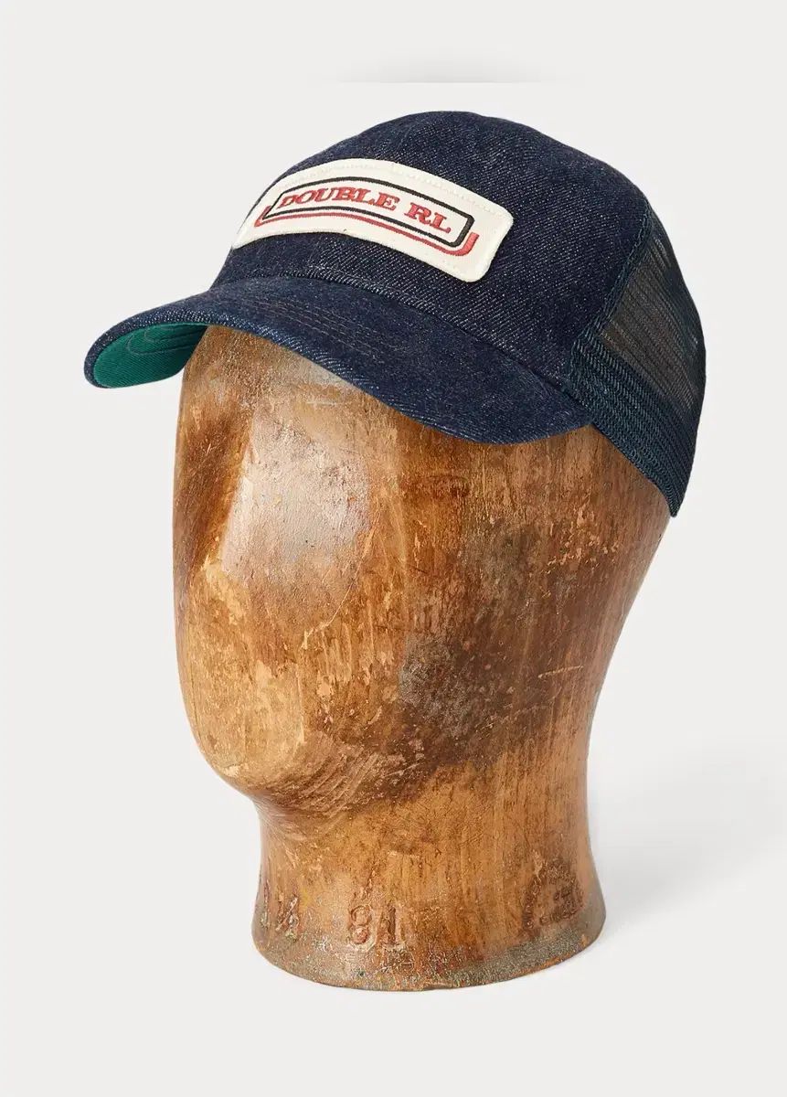 RRL(ダブルアールエル) Indigo デニム トラッカー キャップ