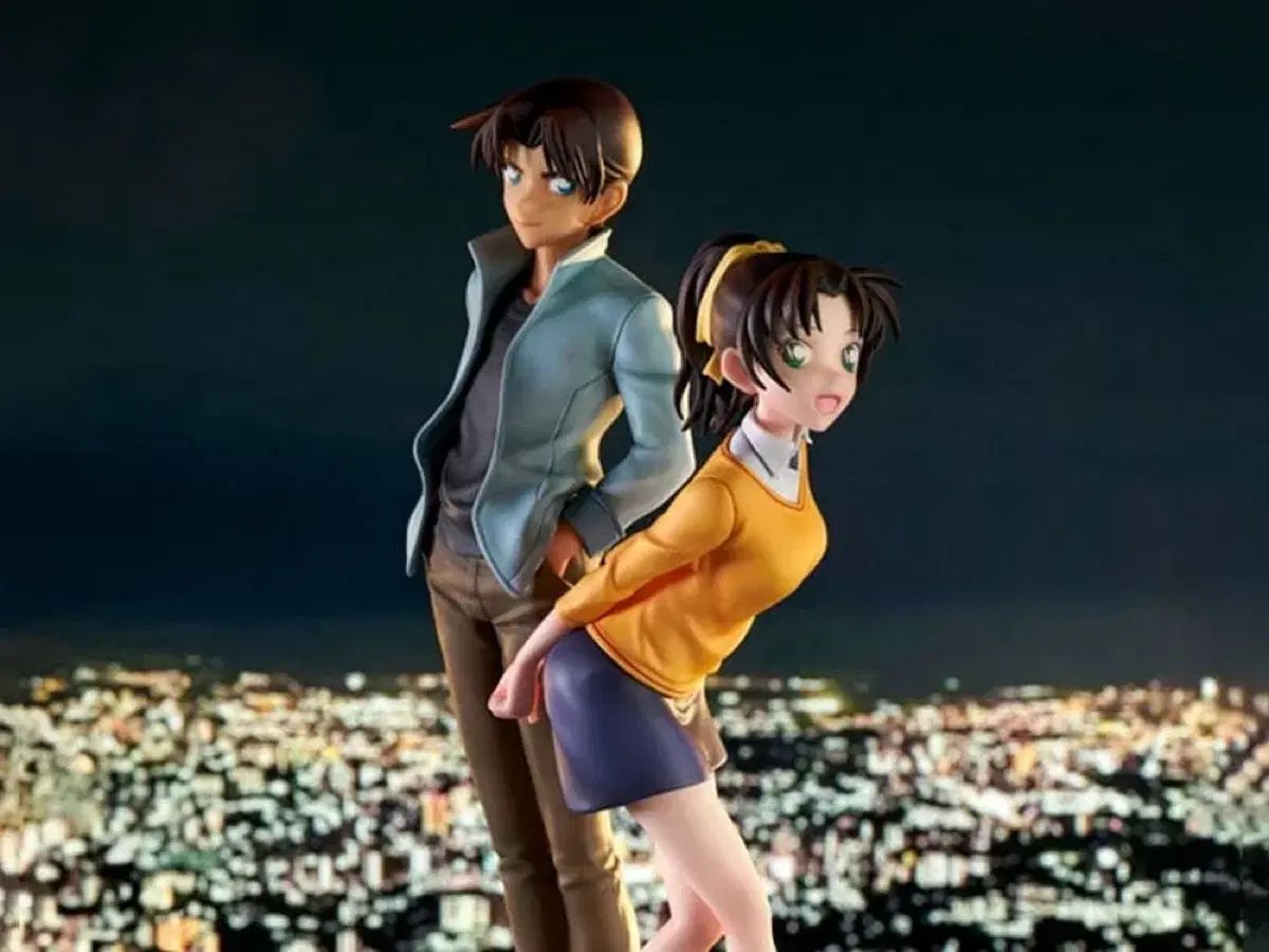 フリュー FNEX 名探偵コナン 服部 平次 & 遠山 和葉 1/7 フィギュア