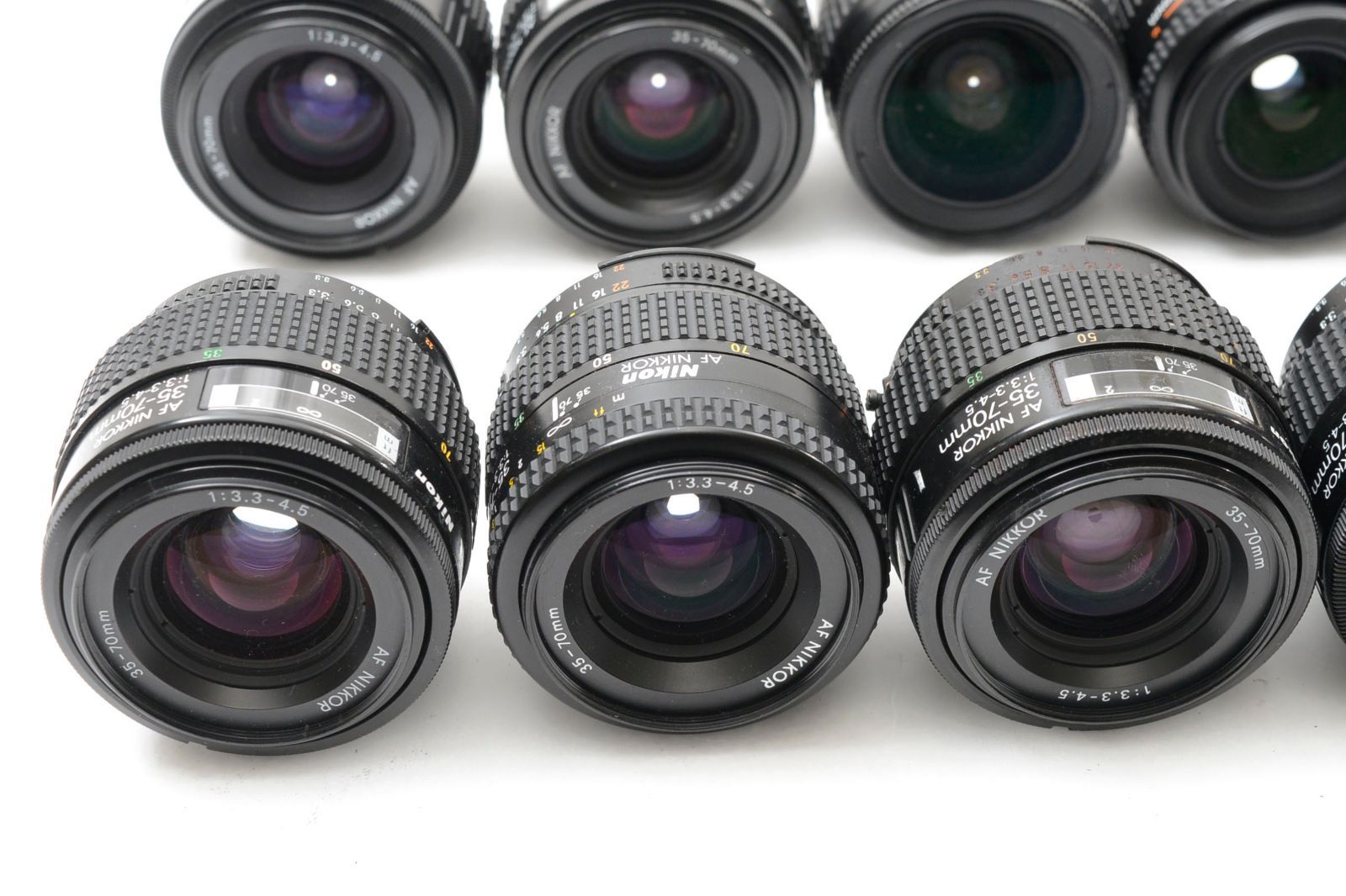 ジャンク》 Nikon ニコン AF Nikkor まとめ売り 23本セット 80-200mm