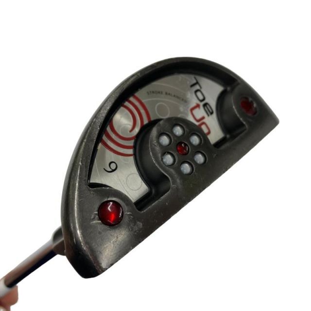 【中古】 オデッセイ Toe Up #9 34インチ パター PT スチール (フレックスその他) メンズ 男性用 右利き 右用 Cランク ゴルフクラブ