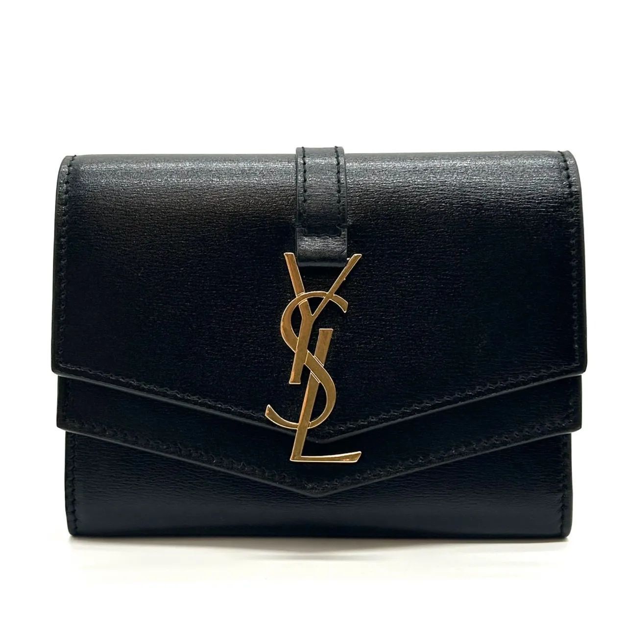SAINT LAURENT サンローラン カサンドラ コンパクトウォレット