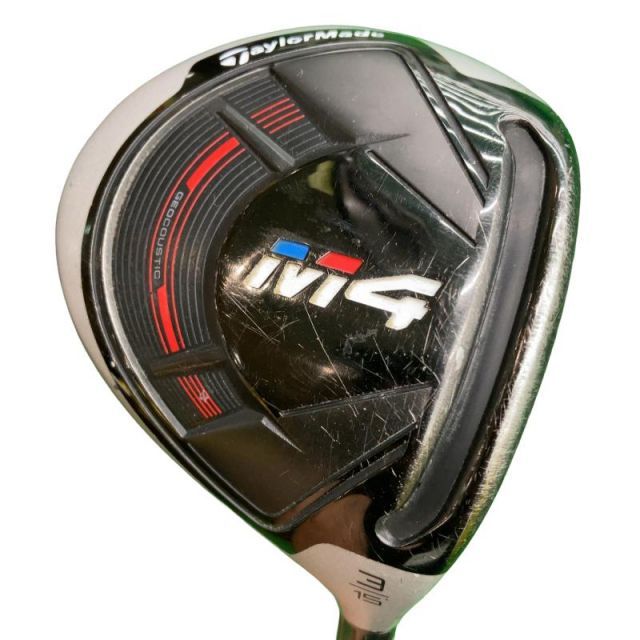 【中古】 テーラーメイド M4 3W フェアウェイウッド FW 純正特注シャフト (フレックスS) メンズ 男性用 右利き 右用 Cランク ゴルフクラブ