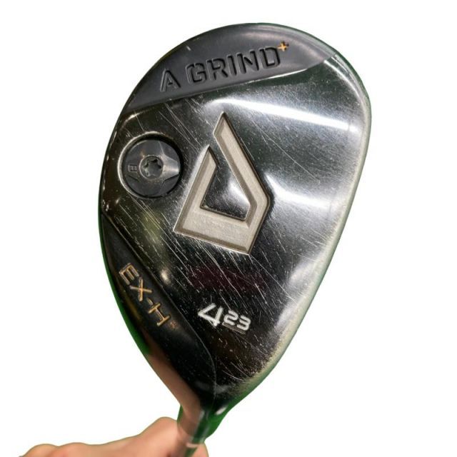 【中古】 A DESIGN GOLF A GRIND+ EX-H U4 ユーティリティ UT 純正特注シャフト (フレックスS) メンズ 男性用 右利き 右用 Cランク ゴルフクラブ