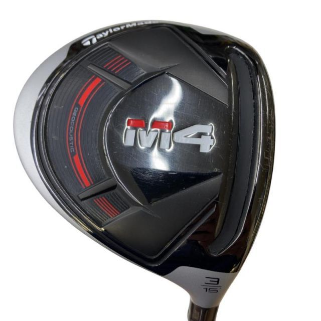 【中古】 テーラーメイド M4(2021) 3W フェアウェイウッド FW Fujikura ATMOS Red 5 (フレックスR) メンズ 男性用 右利き 右用 Cランク ゴルフクラブ