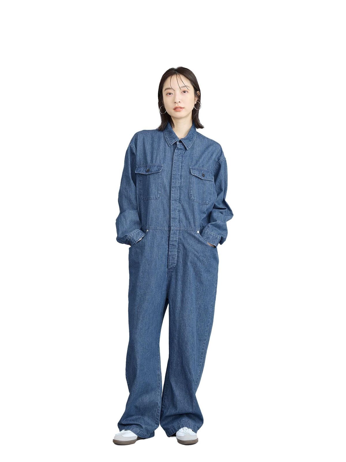 [コーエン] MIYAKO TAKAYAMA デニムオーバーオール 76756450362 7550 COBALT(75) M