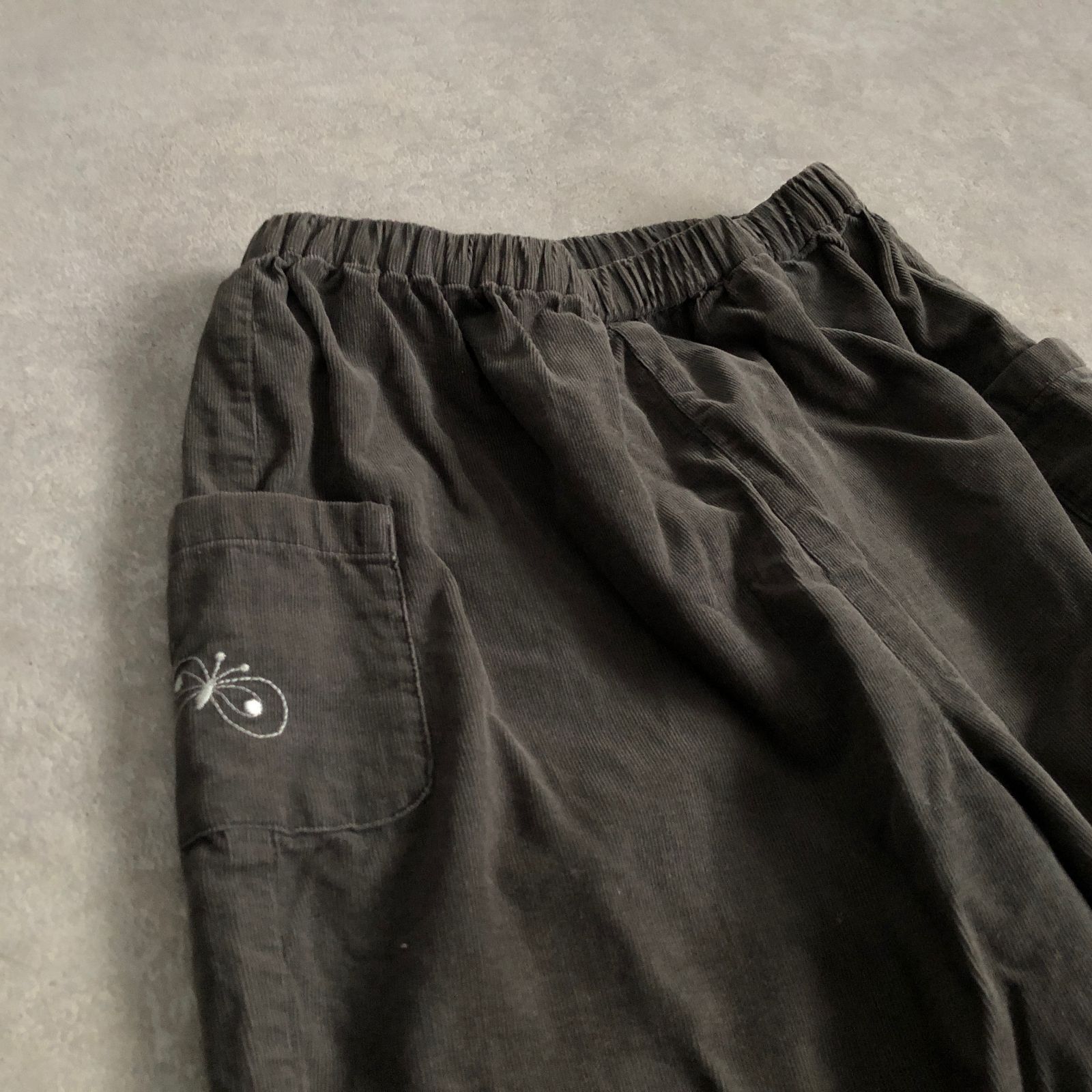 mina perhonen 100cm naky コーディロイ ワイド パンツ ミナペルホネン 