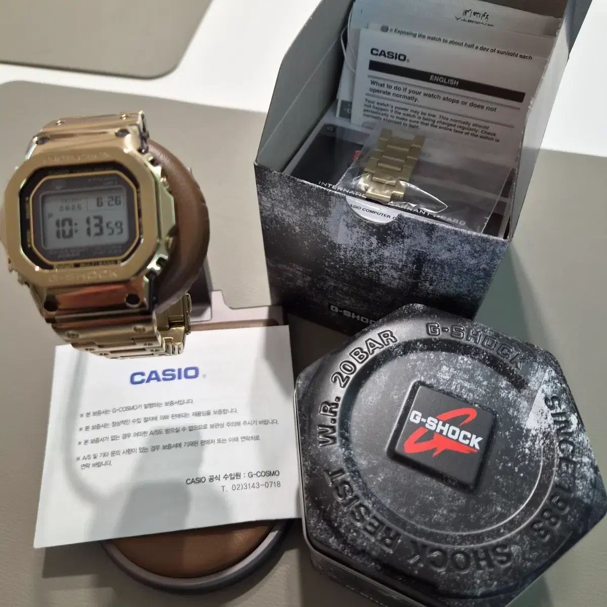 G-SHOCK GMW-BZ5000GD-9DR