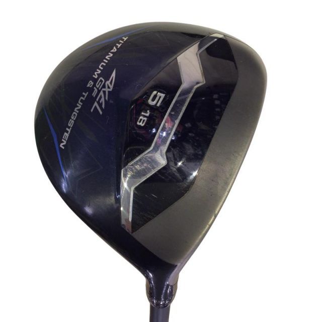 【中古】 つるや AXEL GF 5W フェアウェイウッド FW GF VANQUISH(フェアウェイ) (フレックスS) メンズ 男性用 右利き 右用 Cランク ゴルフクラブ