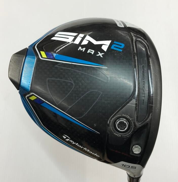 テーラーメイド　SIM2 MAX　10.5度　ATTAS RX ULTLA6SR　SRフレックス　ドライバー　中古【最短即日発送】