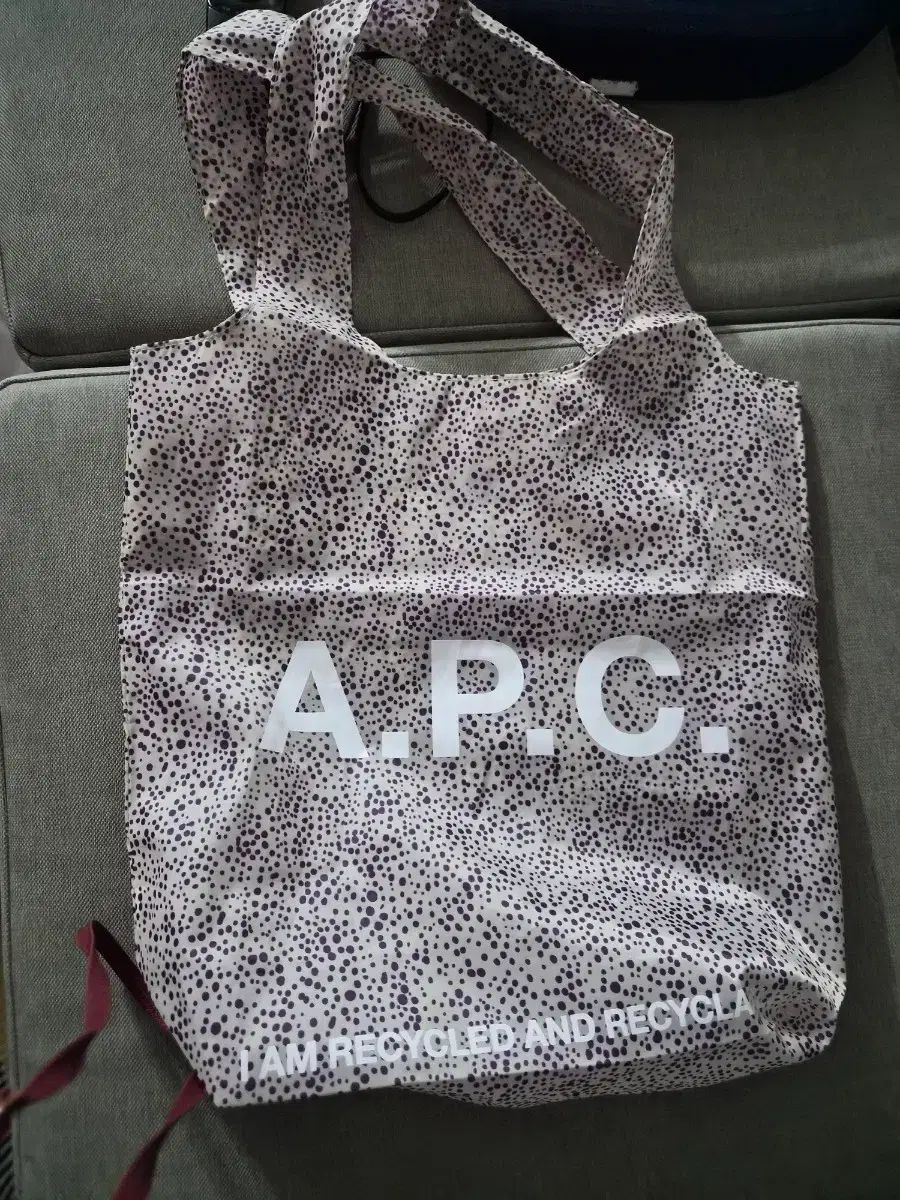 A P C ドット パータン ショッパーバッグ