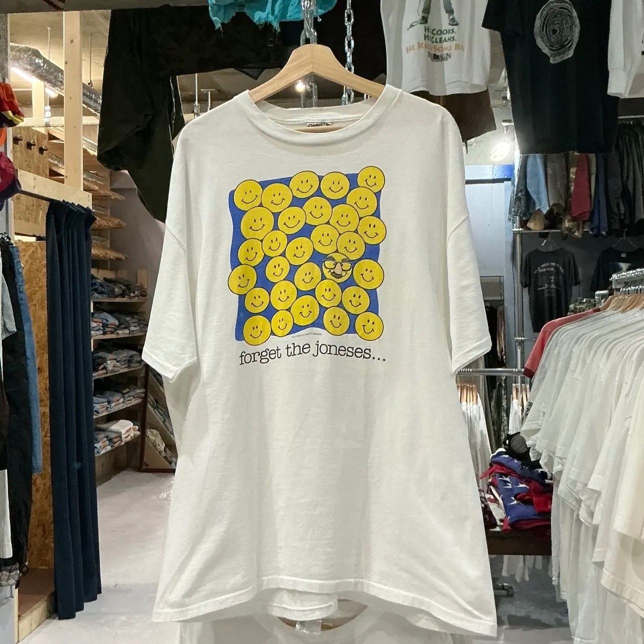 90s ONEITA Smile Tee オニータ スマイル Tシャツ